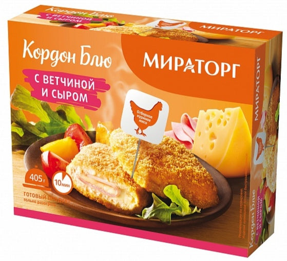 Cordon Bleu Ham and Cheese 405g