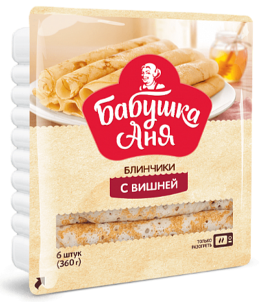 Pancakes with cherries 360g