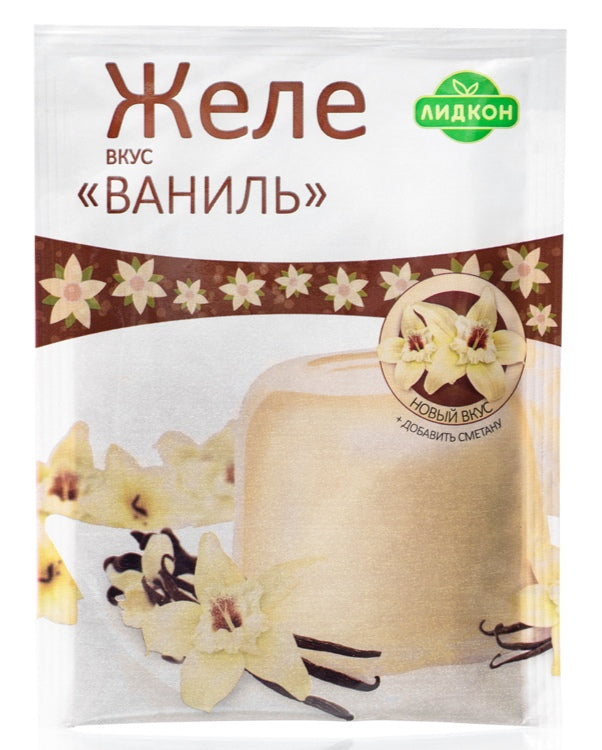 Jelly taste "Vanilla" 80g