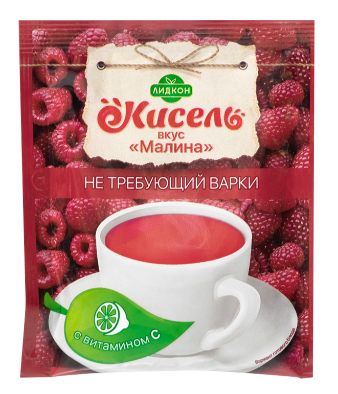 Kissel taste "Raspberry" with vitamin C does not require cooking