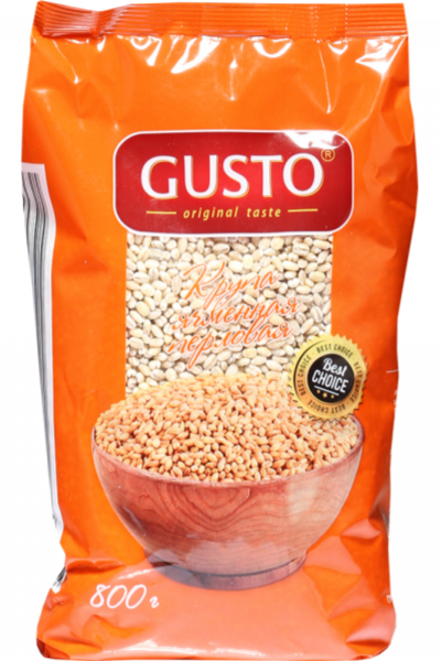 Barley Groats "Gusto" Pearl Barley, 800g