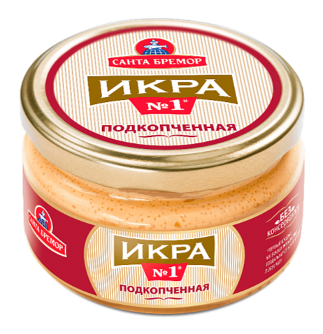 Smoked delicacy caviar 180g