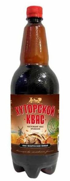 Belarusian dark kvass Khutorskoy, 1.5L