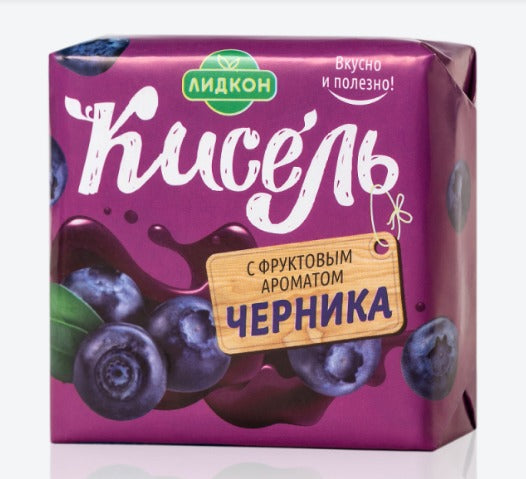Kissel with fruit aroma "Blueberry" 220g
