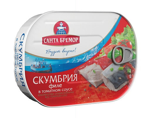 Mackerel in tomato sauce 190g