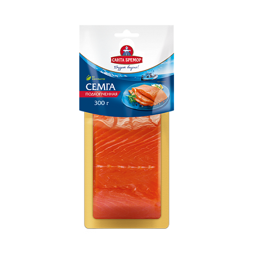 Smoked salmon fillet-piece 300g