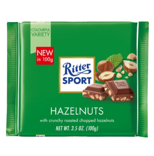 Ritter Sport chocolate hazelnut 100g