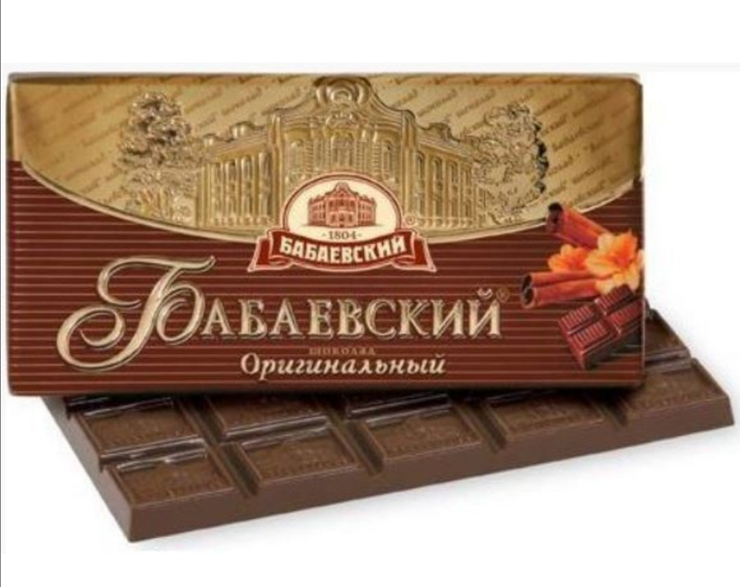 Original Babaevsky chocolate 100g