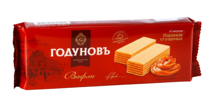 Wafers "Godunov" boiled condensed milk 270g