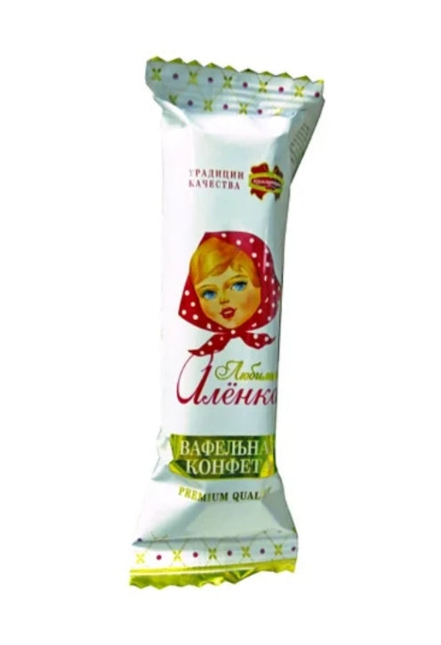 Candy "Favorite Alenka" waffle, Kommunarka 35g