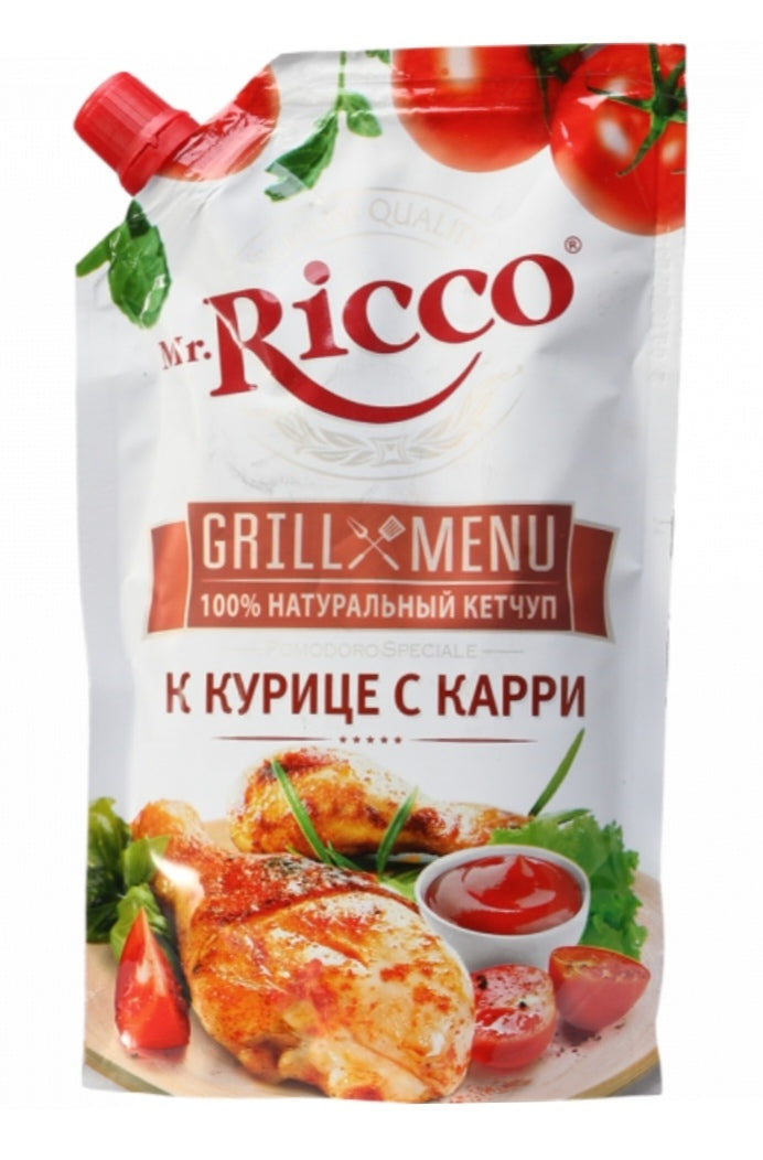 Chicken ketchup with curry "Mr. Ricco" Pomodoro Speciale 350g