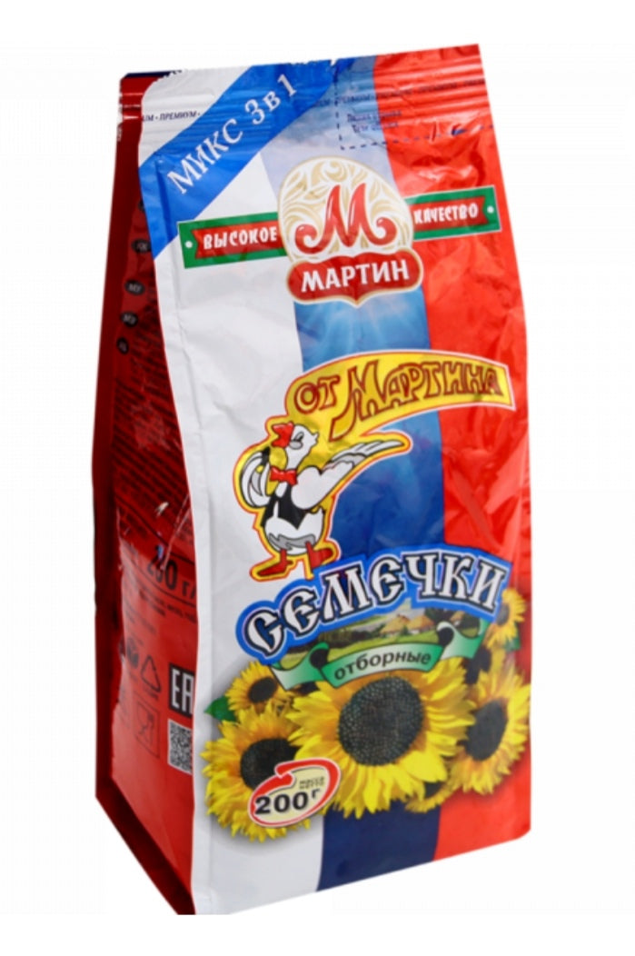 Selected seeds "Ot Martina" mix 3 in 1, fried 200g