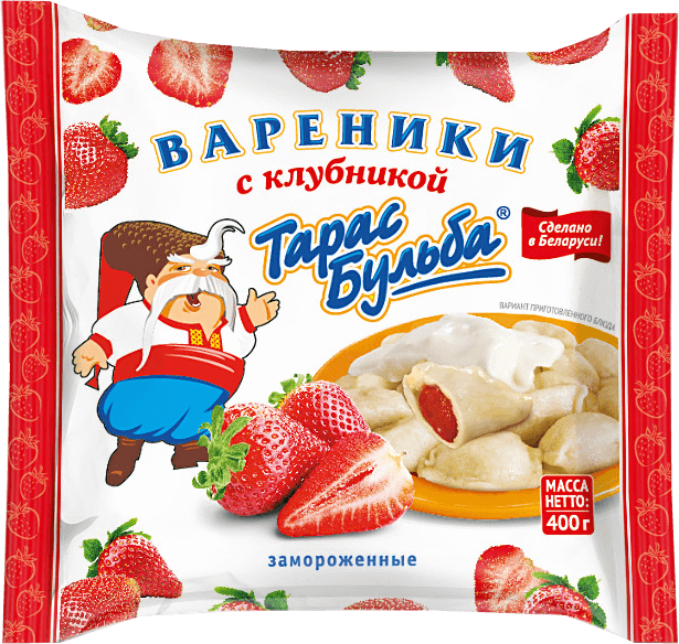 Dumplings "Taras Bulba" With strawberry 400g
