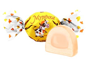 Unglazed candies "Murenka" 100G