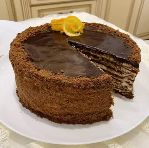 Chocolate cake Spartak(Шоколадный торт Спартак)850g