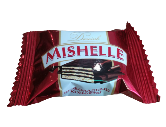 Chocolate Waffle "Daroink Mishelle" Chocolate Flavor 100g