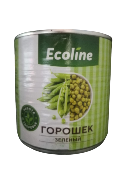 Green peas "Ecoline" 420g