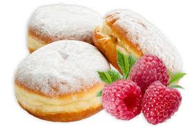 Frozen donFrozen donut "Berlin" with raspberry flavor, 60g