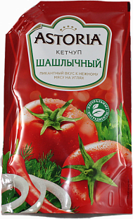 Ketchup "Astoria" barbecue with dispenser 330g
