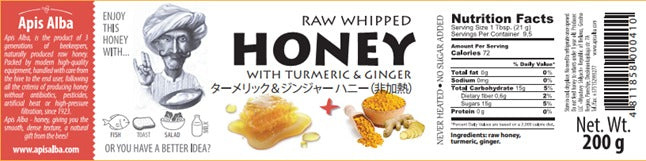 Turmeric honey
