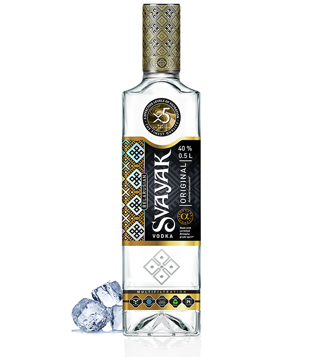 Vodka "Svayak. Original "- a classic of vodka art 40% 0.5L