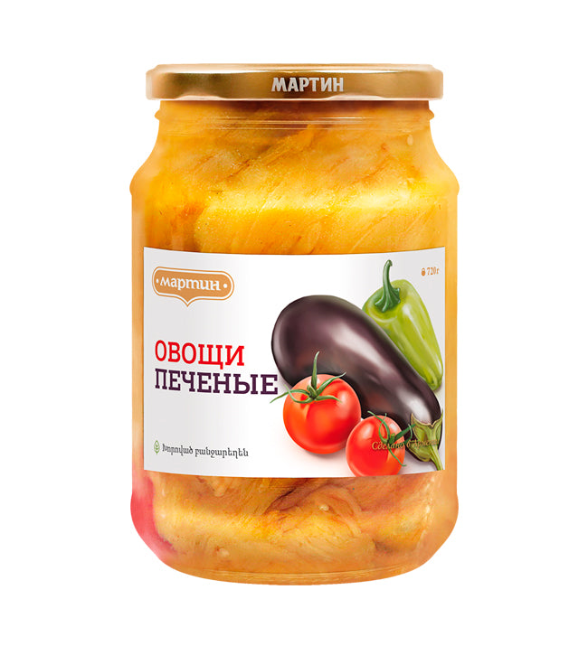 Baked vegetables 720g