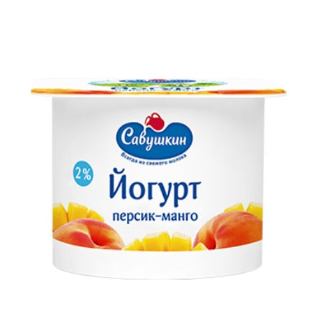 peach yogurt - mango 120g