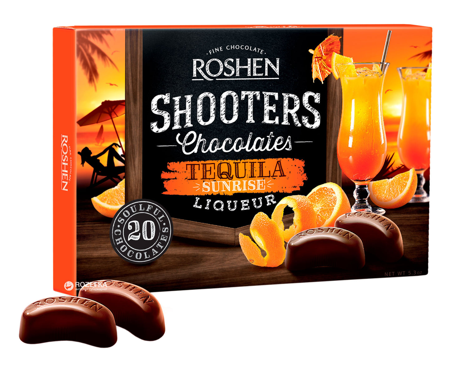Roshen Shooters teqila sunrize 150g