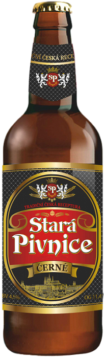 Beer Stará Pivnice Black 4.5%, 0.5L
