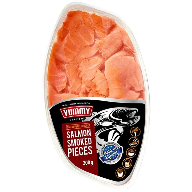 Salmon Smoked Pieces 200g