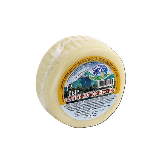 Cheese "Suluguni classic" in a vacuum package 40%, 430g