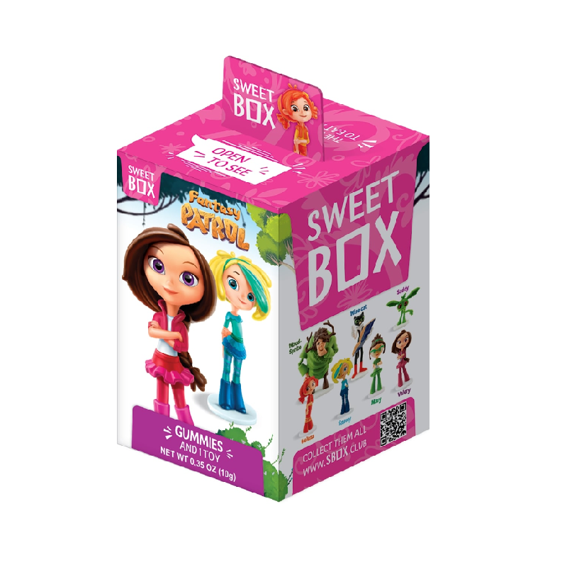 Sweetbox Suprise Toy "Fantasy Patrol" and Gummies, 10g