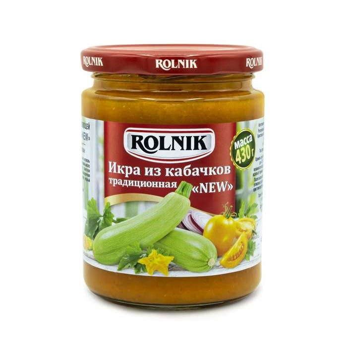 "ROLNIK" Traditional Zucchini Caviar, 430g