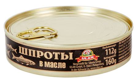Sprats in Oil 160g ULAN