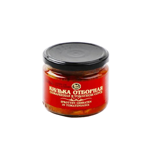 BEST TIME Smoked Sprats in Tomato Sauce, 280g