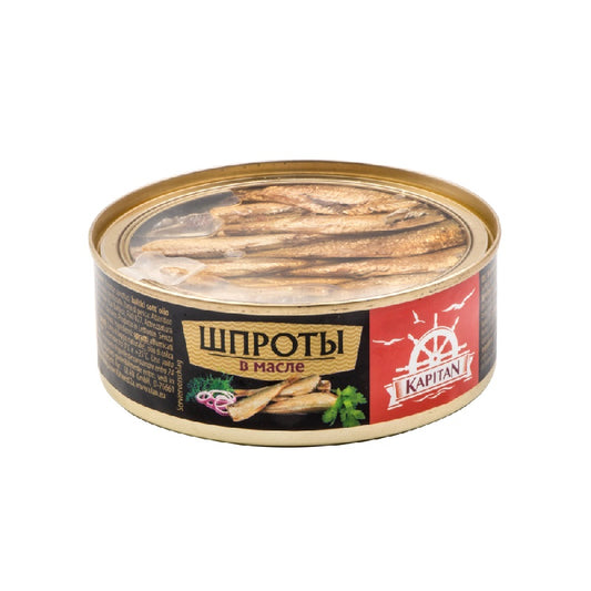 Kapitan Sprats in Oil, 240g