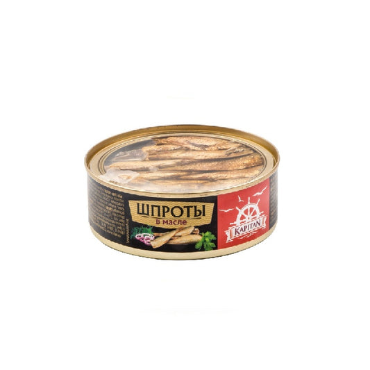 Kapitan Sprats in Oil, 240g
