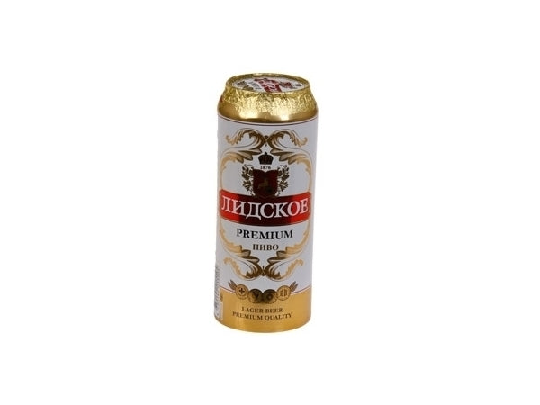 Beer Lidskoe Premium 5.1% ABV 11.8%GP 0.5L DPG