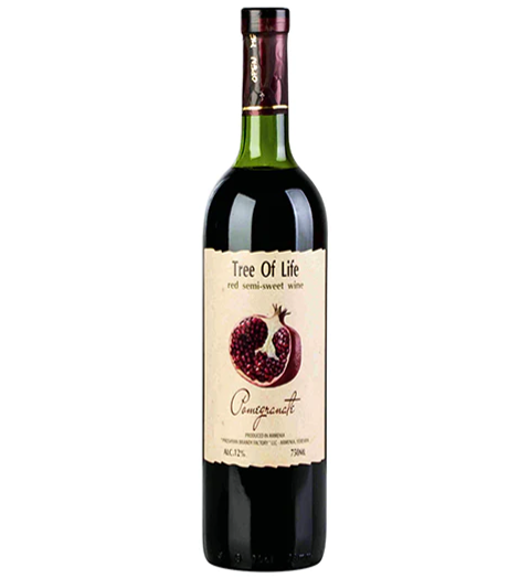 Fruit wine. psl. Pomegranate 6.7%,0.75L