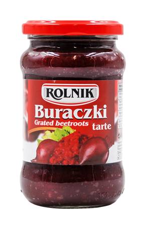 PL Rolnik beetroot cooked grated 370ml