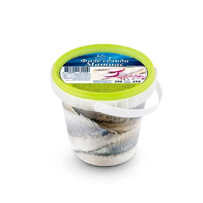 SibFisch Herring Fillet - Matias in Oil, 650g