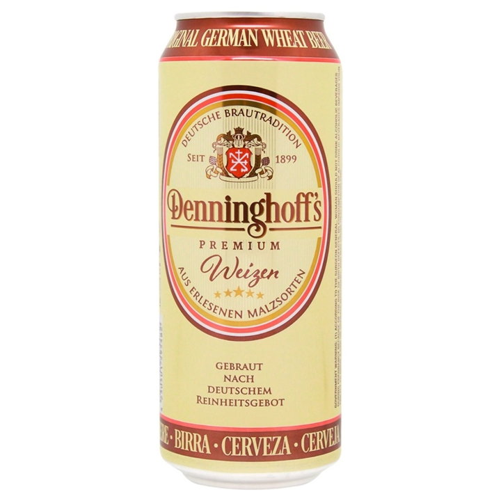 Beer Denninghoff's Weizen light wheat 5.3% 0.5L