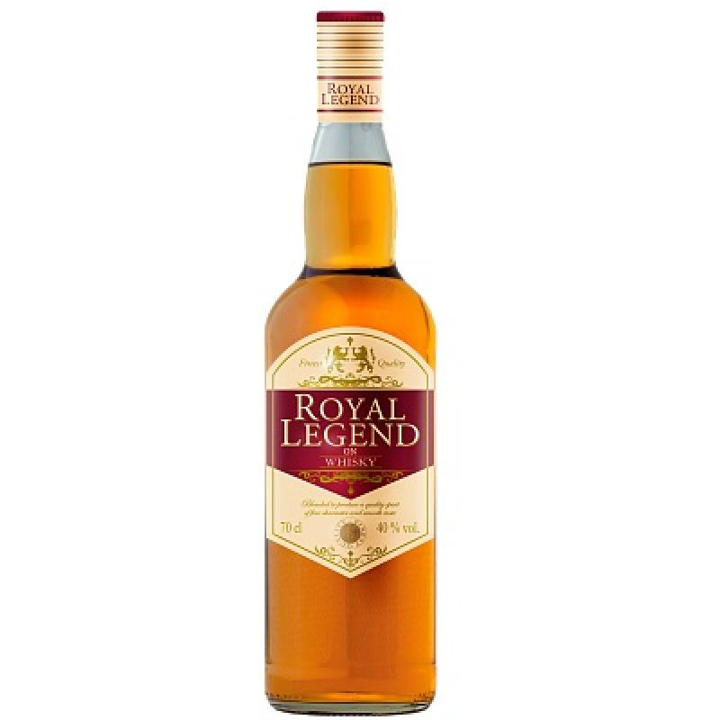 ROYAL LEGENDS WITH WHISKY strong alcoholic drink 40% 0.7L