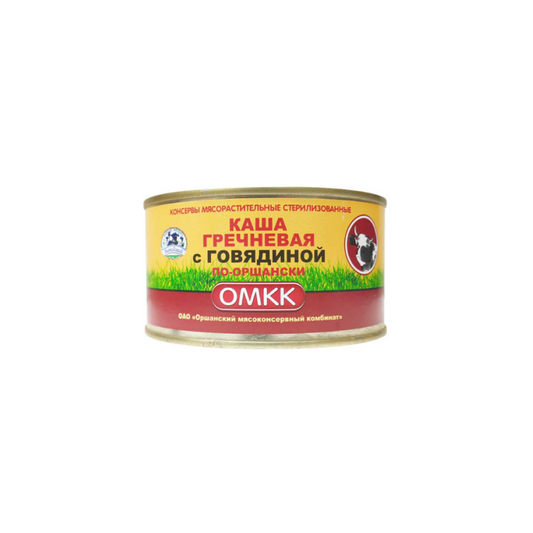 Buckwheat porridge with beef in Orsha 325g
