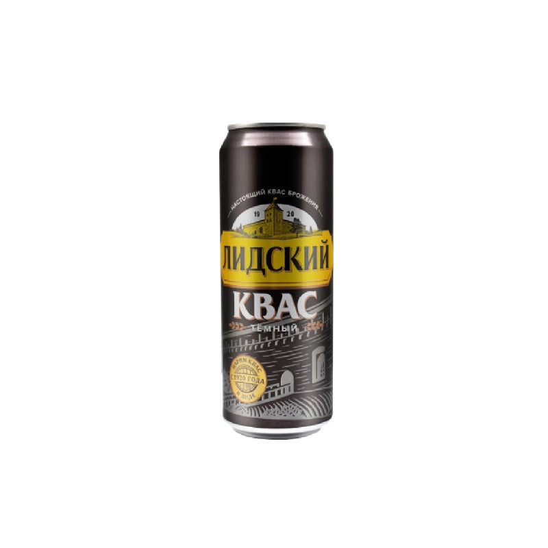 Kvass Lidskij Dark 0.45L Can Foreign Only
