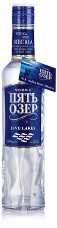 Vodka "5 Oser" 0.5L  40%
