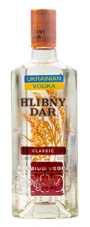 Vodka "Hlebnij Dar" klassik 0,5L 40%
