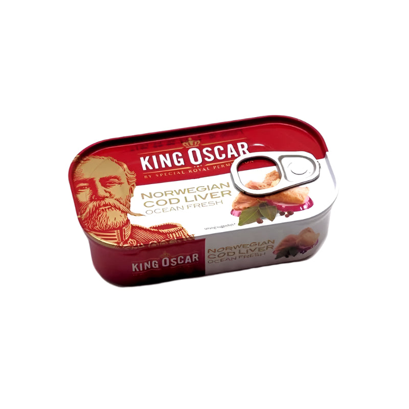 COD LIVER KING OSKAR NORWAY 121G