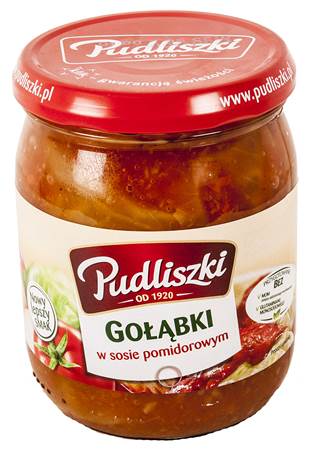 PL Pudliszki cabbage rolls in tomato sauce 600g