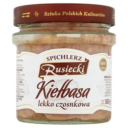 Rusiecki pork sausage with garlic 280g